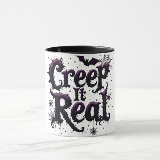 Mug Creep It Real - Vibes d'Halloween Edgy