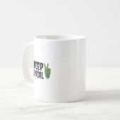 Mug Creep It Real Zombie main Zombie Halloween Zombie (Devant gauche)