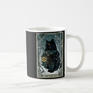 Mug Creepmas Vintage Le Chat de Yule Carte de Tarot No