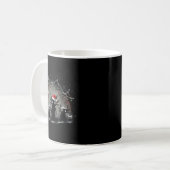 Mug Creepy Gothic Christmas Axolotl Aesthetic Horror N (Devant gauche)