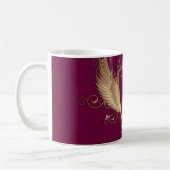 Mug CRÉER avec les AILES + votre texte (Gauche)
