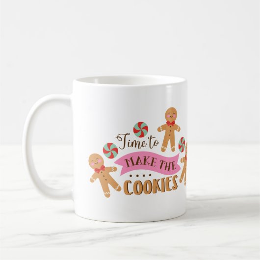 Mug Créer des cookies (Gauche)