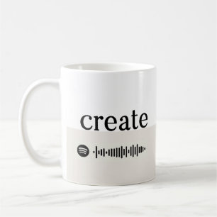 Mug Créer + Spotifier la liste de lecture