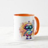 Mug Créer Talking Chatbot mèmes Modèles de dessin (Devant droit)