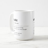 Mug Créer un bouchon de définition (Devant gauche)