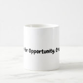 Mug Créer un bouchon d'opportunité (Centre)