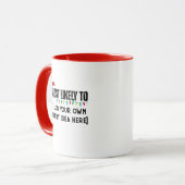 Mug 😂 créer un drôle le plus susceptible d'être citée (Devant gauche)