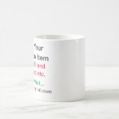 Mug Créer un groupe d'éléments promotionnels (Centre)