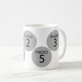 Mug Créer un modèle original 5 TOUR PHOTO COLLAGE (Devant droit)