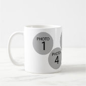 Mug Créer un modèle original 5 TOUR PHOTO COLLAGE (Gauche)