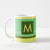 Mug Créer un monogramme cool (Gauche)