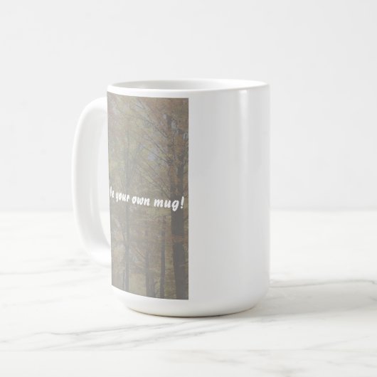 Mug Créer une DO-IT-YOURSELF personnalisée (Devant gauche)