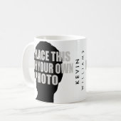 Mug Créer une photo spéciale avec le nom (Devant gauche)