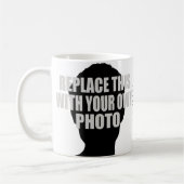 Mug Créer une photo spéciale avec le nom (Gauche)