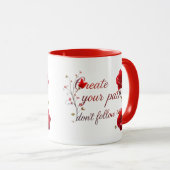 Mug créer votre chemin (Devant droit)