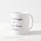 Mug Créer votre propre Customisé (Devant droit)