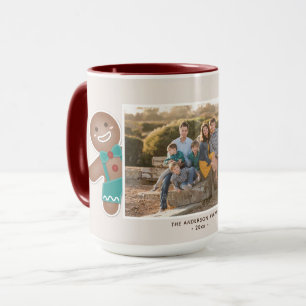 Mug Créer votre propre pain d'épices Famille de Noël P