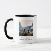 Mug Créer votre propre photo de devis personnalisée (Gauche)