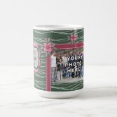 Mug Créer votre propre photo de famille de Noël (Centre)