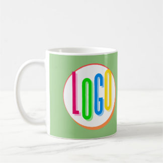 MUG CRÉER VOTRE PROPRE PROTOTYPE DE LOGO MODÈLE ROND