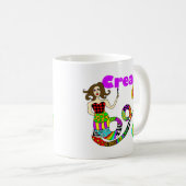 Mug Créez la sirène colorée Muse (Devant droit)