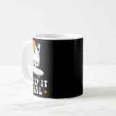 Mug Créez-le Réel Fantôme Halloween Planche à Roulette (Devant gauche)