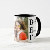 Mug Créez vos meilleurs amis pour toujours photo BFF (Devant droit)