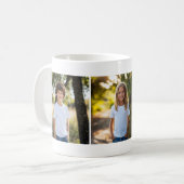 Mug Créez vos propres 3 photos Instagram (Devant gauche)