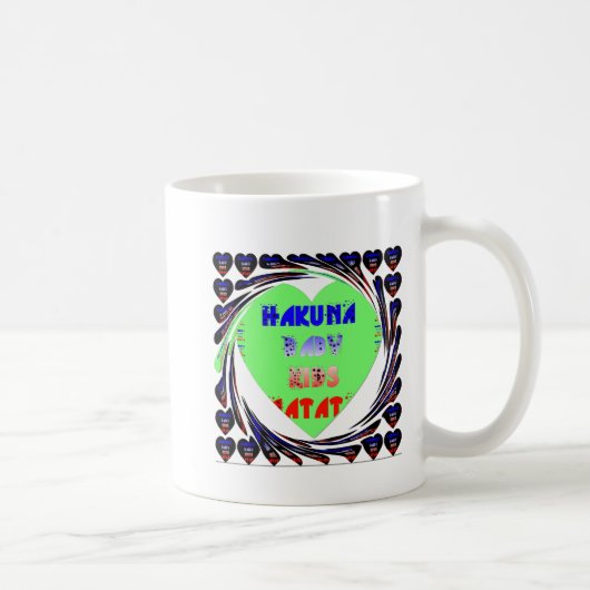 Mug Créez vos propres coeurs lumineux conception bébé (Droite)