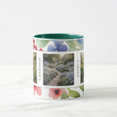 Mug Créez vos propres photos de jardin personnalisées  (Centre)