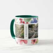 Mug Créez vos propres photos de jardin personnalisées  (Devant gauche)