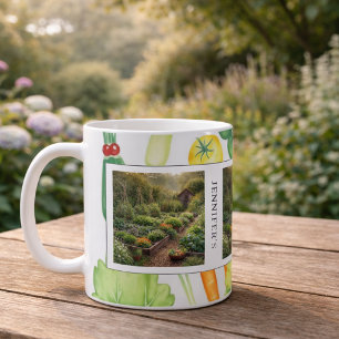 Mug Créez vos propres photos de jardin personnalisées