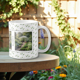 Mug Créez vos propres photos de jardin personnalisées
