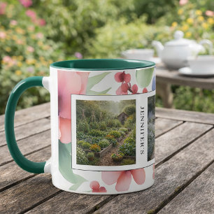 Mug Créez vos propres photos de jardin personnalisées