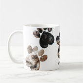 Mug Créez votre animal de compagnie Photo Phrase Perso (Gauche)