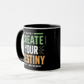 Mug Créez votre destin (Devant gauche)