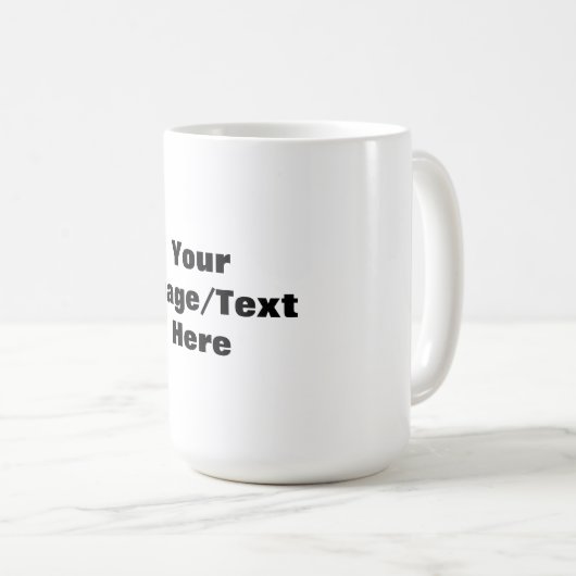 Mug Créez votre propre (Devant droit)