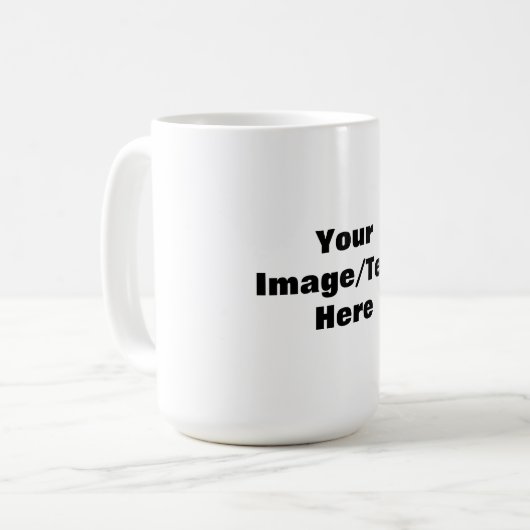 Mug Créez votre propre (Devant gauche)