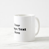 Mug Créez votre propre (Devant droit)