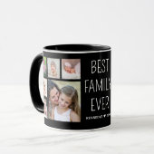Mug Créez votre propre 12 photo meilleure famille jama (Devant gauche)