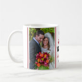 Mug Créez votre propre 2 photo 40e anniversaire de Mar (Gauche)