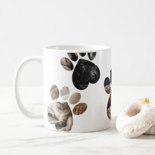Mug Créez votre propre animal de compagnie photo Colla