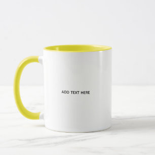 Mug Créez Votre Propre Blanc