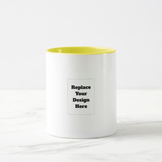 Mug Créez Votre Propre blanc (Centre)