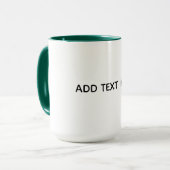 Mug Créez Votre Propre Blanc (Devant gauche)