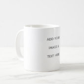 Mug Créez votre propre blanc (Devant gauche)