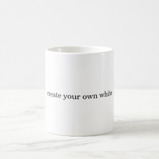 Mug créez votre propre blanc