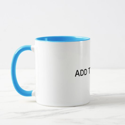 Mug Créez Votre Propre Blanc (Gauche)