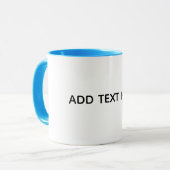 Mug Créez Votre Propre Blanc (Devant gauche)