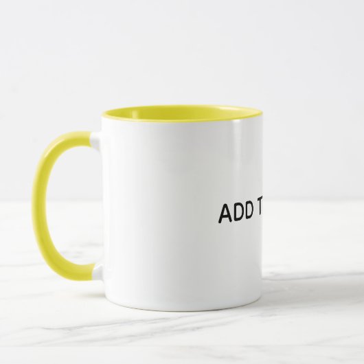 Mug Créez Votre Propre Blanc (Gauche)